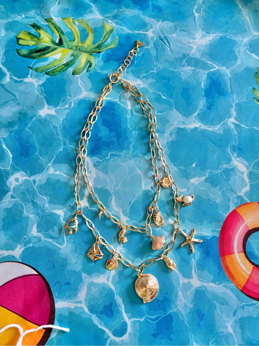 Anthropologie Summer Icons Ocean Necklace